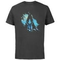thumbnail image 1 of Avatar: The Way of Water Jake and Neytiri A Logo Illustrated - Short Sleeve Cotton T-Shirt for Adults - Customized-Charcoal, 1 of 5
