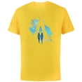 thumbnail image 1 of Avatar: The Way of Water Jake and Neytiri A Logo Illustrated - Short Sleeve Cotton T-Shirt for Adults - Customized-Yellow, 1 of 5