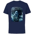 thumbnail image 1 of Avatar: The Way of Water Kiri Joy Beneath the Waves Na’vi - Short Sleeve Cotton T-Shirt for Adults - Customized-Navy, 1 of 5