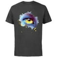 thumbnail image 1 of Avatar: The Way of Water Na’vi Golden Eye Watercolor - Short Sleeve Cotton T-Shirt for Adults - Customized-Charcoal, 1 of 5