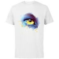 thumbnail image 1 of Avatar: The Way of Water Na’vi Golden Eye Watercolor - Short Sleeve Cotton T-Shirt for Adults - Customized-White, 1 of 5