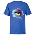 thumbnail image 1 of Avatar: The Way of Water Na’vi Golden Eye Watercolor - Short Sleeve T-Shirt for Kids - Customized-Royal, 1 of 5