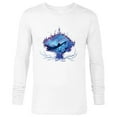 thumbnail image 1 of Avatar: The Way of Water Na’vi Ilu Rider - Long Sleeve T-Shirt for Men - Customized-White, 1 of 5