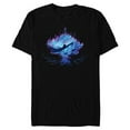 thumbnail image 1 of Avatar: The Way of Water Na’vi Ilu Rider - Short Sleeve Blended T-Shirt for Adults - Customized-Black, 1 of 5
