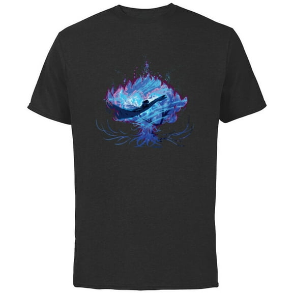 Avatar: The Way of Water Na’vi Ilu Rider - Short Sleeve Cotton T-Shirt for Adults - Customized-Black