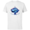 thumbnail image 1 of Avatar: The Way of Water Na’vi Ilu Rider - Short Sleeve Cotton T-Shirt for Adults - Customized-White, 1 of 5