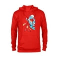 thumbnail image 1 of Avatar: The Way of Water Neytiri Na’vi Ocean Half Face - Pullover Hoodie for Adults - Customized-Red, 1 of 5