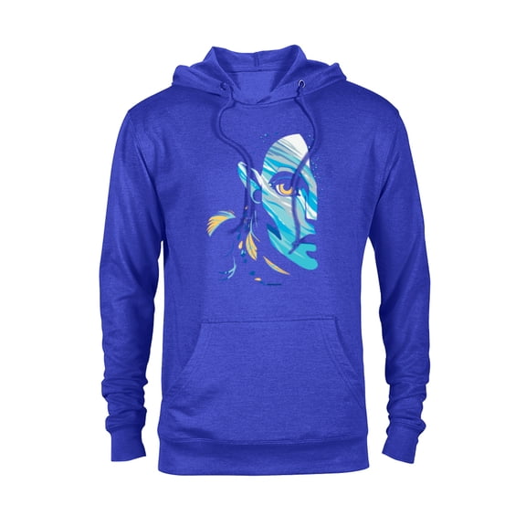 Avatar: The Way of Water Neytiri Na’vi Ocean Half Face - Pullover Hoodie for Adults - Customized-Royal