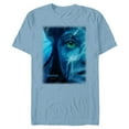 thumbnail image 1 of Avatar: The Way of Water Neytiri Na’vi Underwater Half Face - Short Sleeve Blended T-Shirt for Adults - Customized-Ocean Blue, 1 of 5
