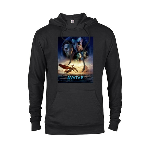 Avatar: The Way of Water Theatrical Movie Poster - Pullover Hoodie for Adults - Customized-Black