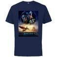 thumbnail image 1 of Avatar: The Way of Water Theatrical Movie Poster - Short Sleeve Cotton T-Shirt for Adults - Customized-Athletic Navy, 1 of 5
