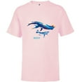 thumbnail image 1 of Avatar: The Way of Water Tulkun Mother and Calf Illustrated - Short Sleeve T-Shirt for Kids - Customized-Soft Pink, 1 of 5