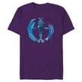 thumbnail image 1 of Avatar: The Way of Water Tulkun Tribal Art Circle - Short Sleeve Blended T-Shirt for Adults - Customized-Purple, 1 of 5