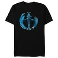thumbnail image 1 of Avatar: The Way of Water Tulkun Tribal Art Circle - Short Sleeve Blended T-Shirt for Adults - Customized-Black, 1 of 5