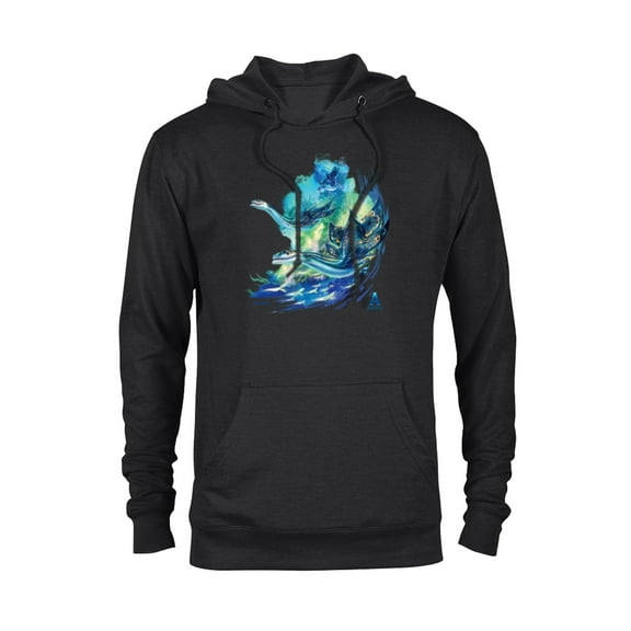 Avatar: The Way of Water Underwater Ilu Trio - Pullover Hoodie for Adults - Customized-Black