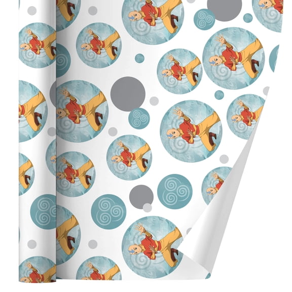 Avatar the Last Airbender Aang Gift Wrap Wrapping Paper Roll