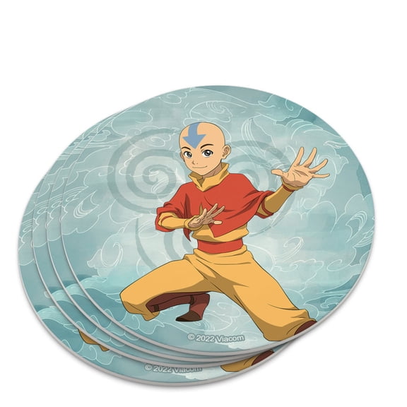 Avatar the Last Airbender Aang Novelty Coaster Set