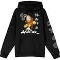 thumbnail image 1 of Avatar the Last Airbender Ang Anime Character Black Hoodie - L, 1 of 3