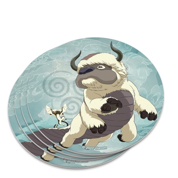 Avatar the Last Airbender Appa & Momo Novelty Coaster Set