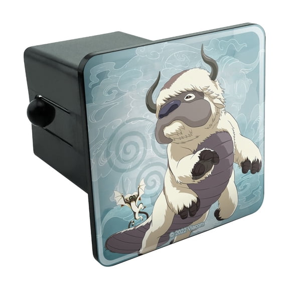 Avatar the Last Airbender Appa & Momo Tow Trailer Hitch Cover Plug Insert