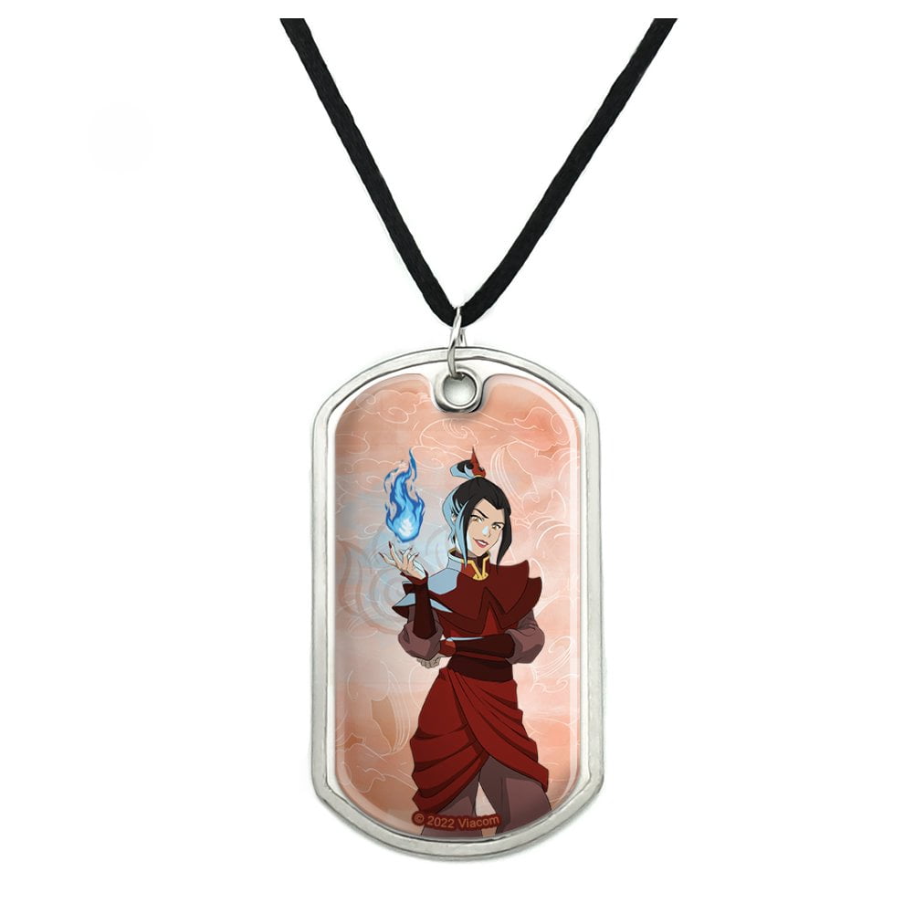 Avatar the Last Airbender Azula Military Dog Tag Pendant Necklace with ...