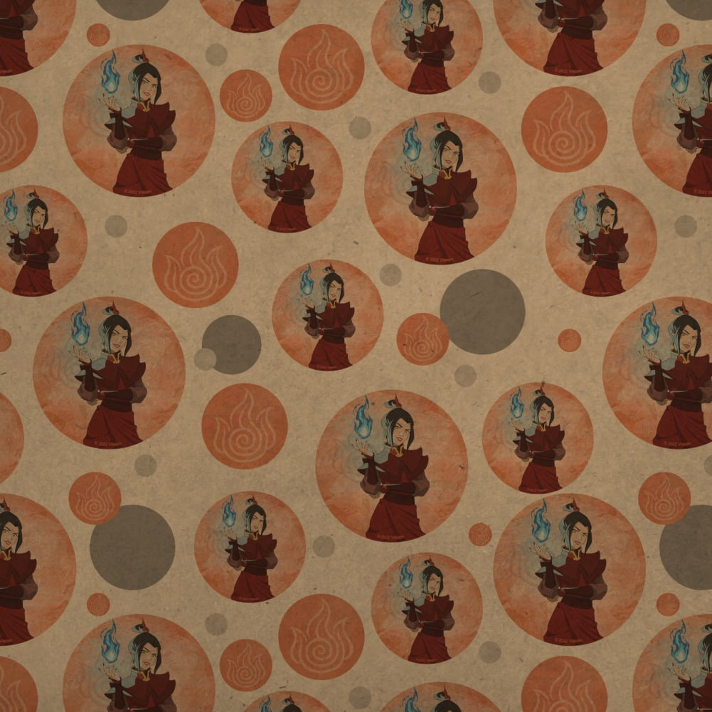 Avatar the Last Airbender Azula Premium Kraft Gift Wrap Wrapping Paper Roll