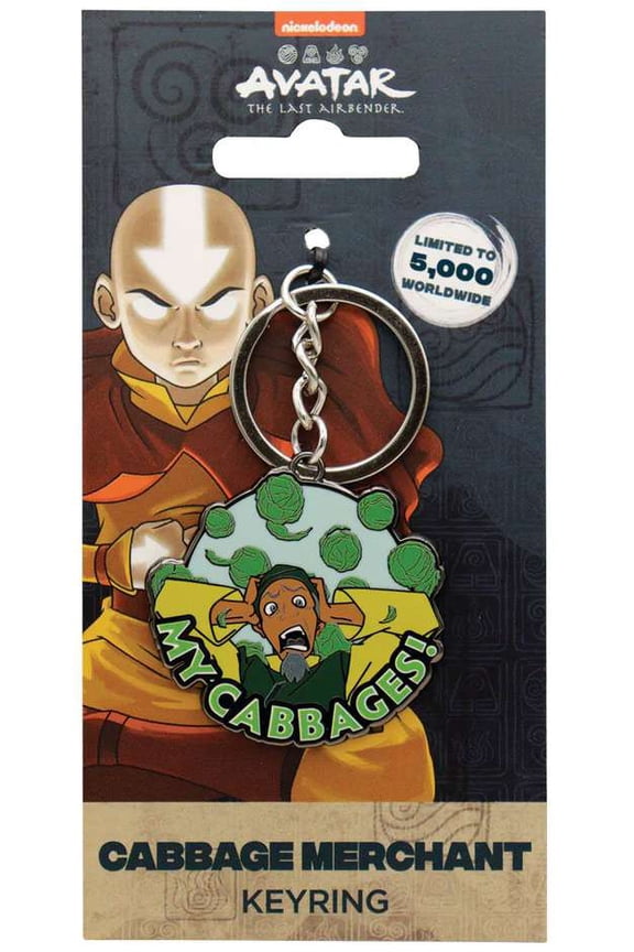 Avatar the Last Airbender Cabbage Merchant Keyring