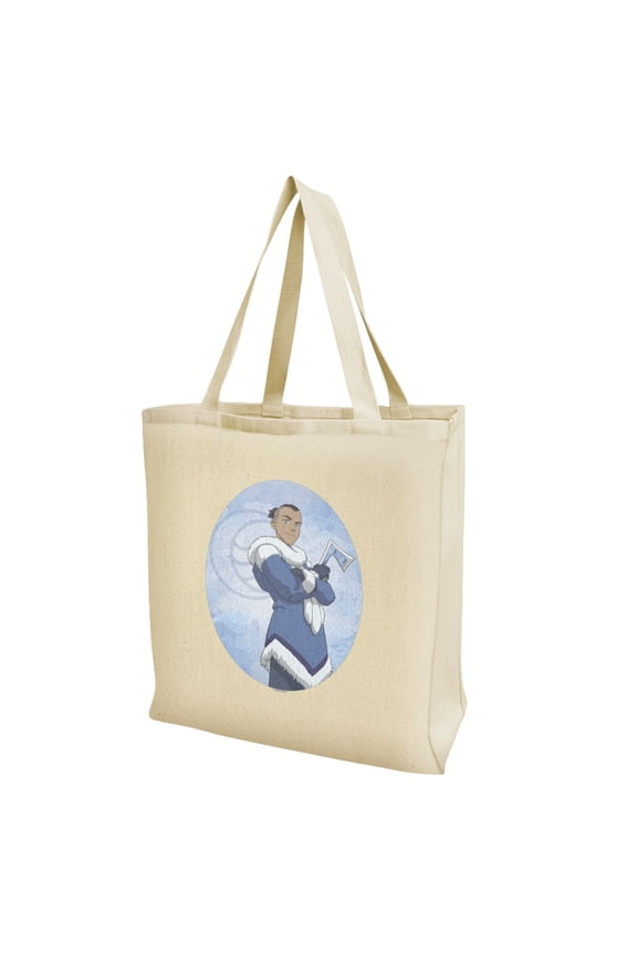 Avatar the Last Airbender Sokka Grocery Travel Reusable Tote Bag