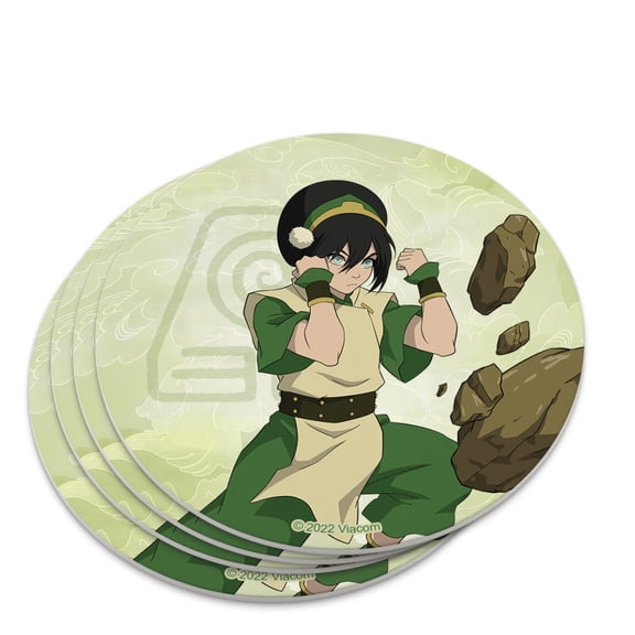 Avatar the Last Airbender Toph Novelty Coaster Set
