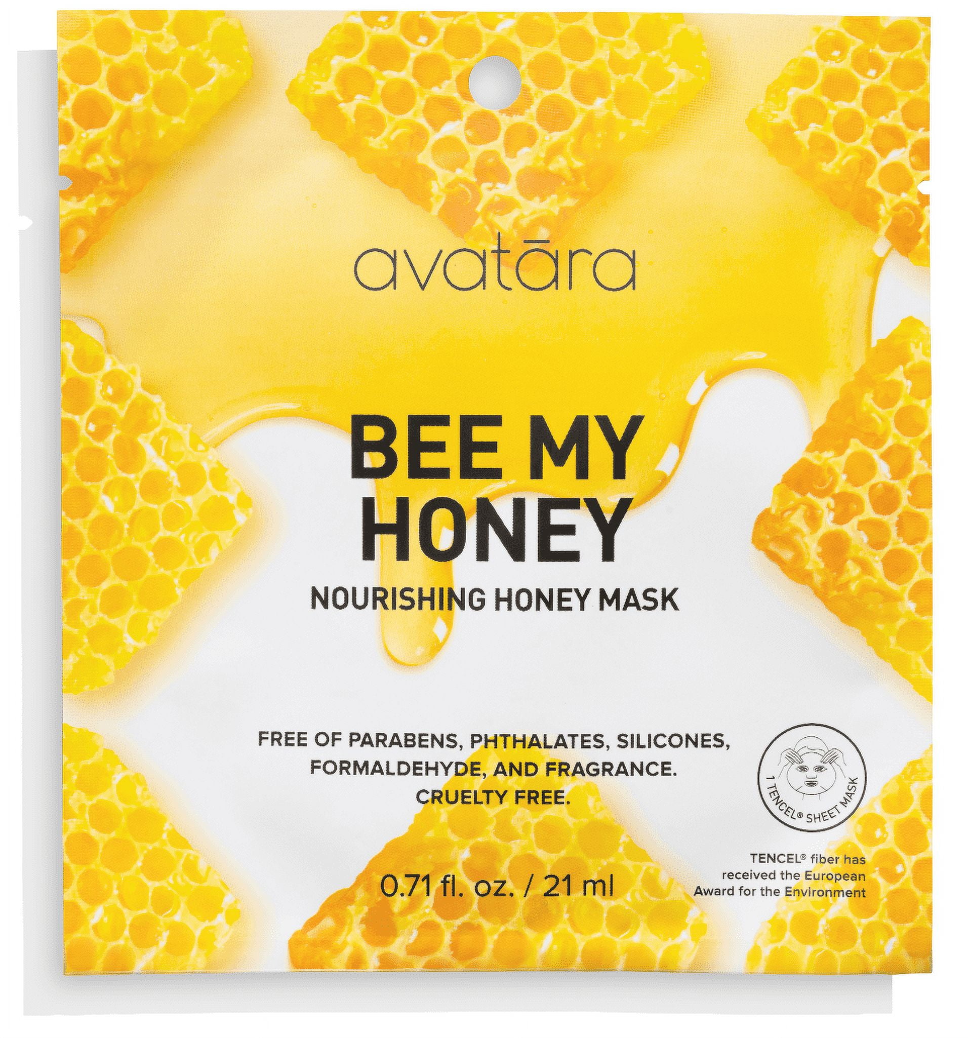 Avatara Bee My Honey Sheet Face Mask, All Skin Types