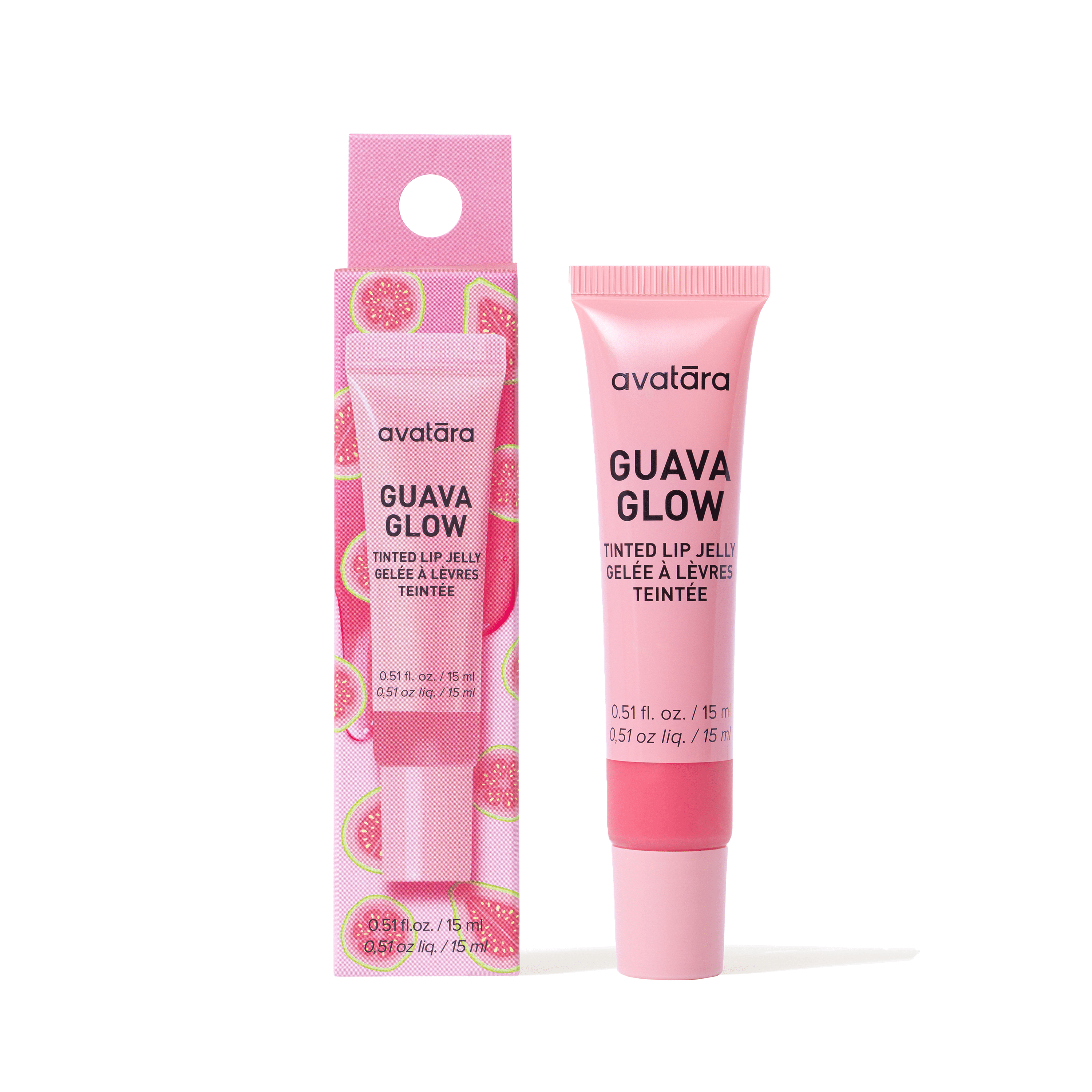 Avatara Guava Glow Tinted Lip Jelly, Lip Balm