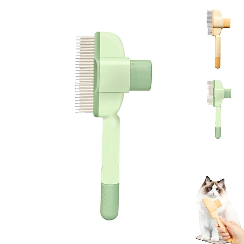 Image showcasing Avatore Zenbrush, Zen Brush for Cats，Cat Steam Brushes for Indoor Cats ...