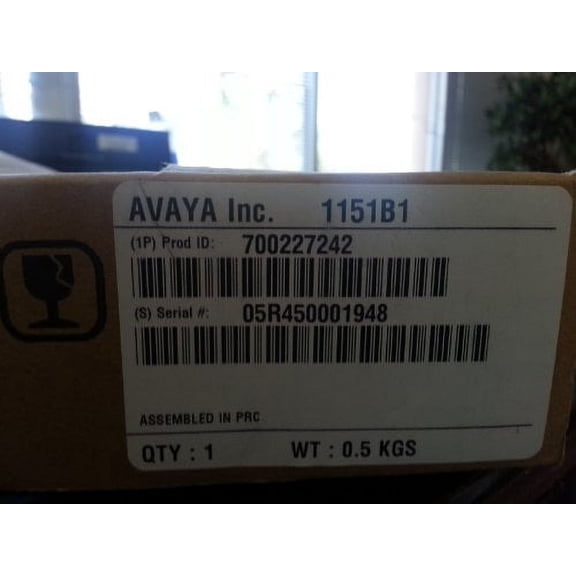 Avaya 1151B1 VOIP POE Power Supply Injector 48V 20W for 4600/5600 SW IP Phone