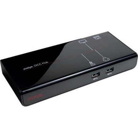 Avaya One Cable Connect Hub 700514683 to implement the Huddle Kit for Laptop - Black