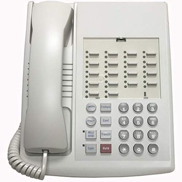 Avaya Partner 18 Series 1 Desk Phone - White With 18 Programmable Buttons