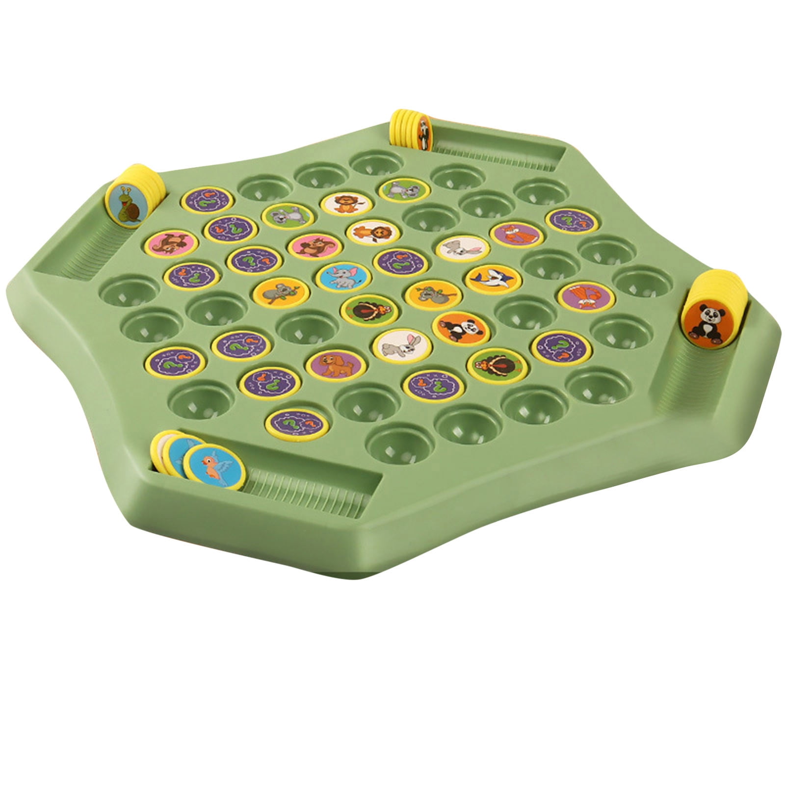 Flip Memory Spiel - Lustiges Memory Brettspiel Mit Tieren & Früchten Für Kinder