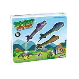 Dinosaur Rocket Launcher for Kids Launch Up to 100 Ft,