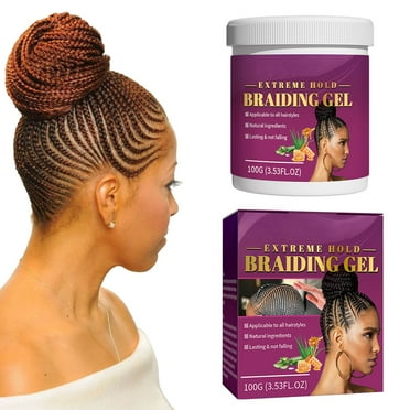 Avdjesfny Locks Braid Gel | Extreme Hold, Smooths & Tames Frizz | No Flaking or Drying | High Shine, Long Lasting for Braids, Locks, Twists, Cornrows No Flaking or Drying