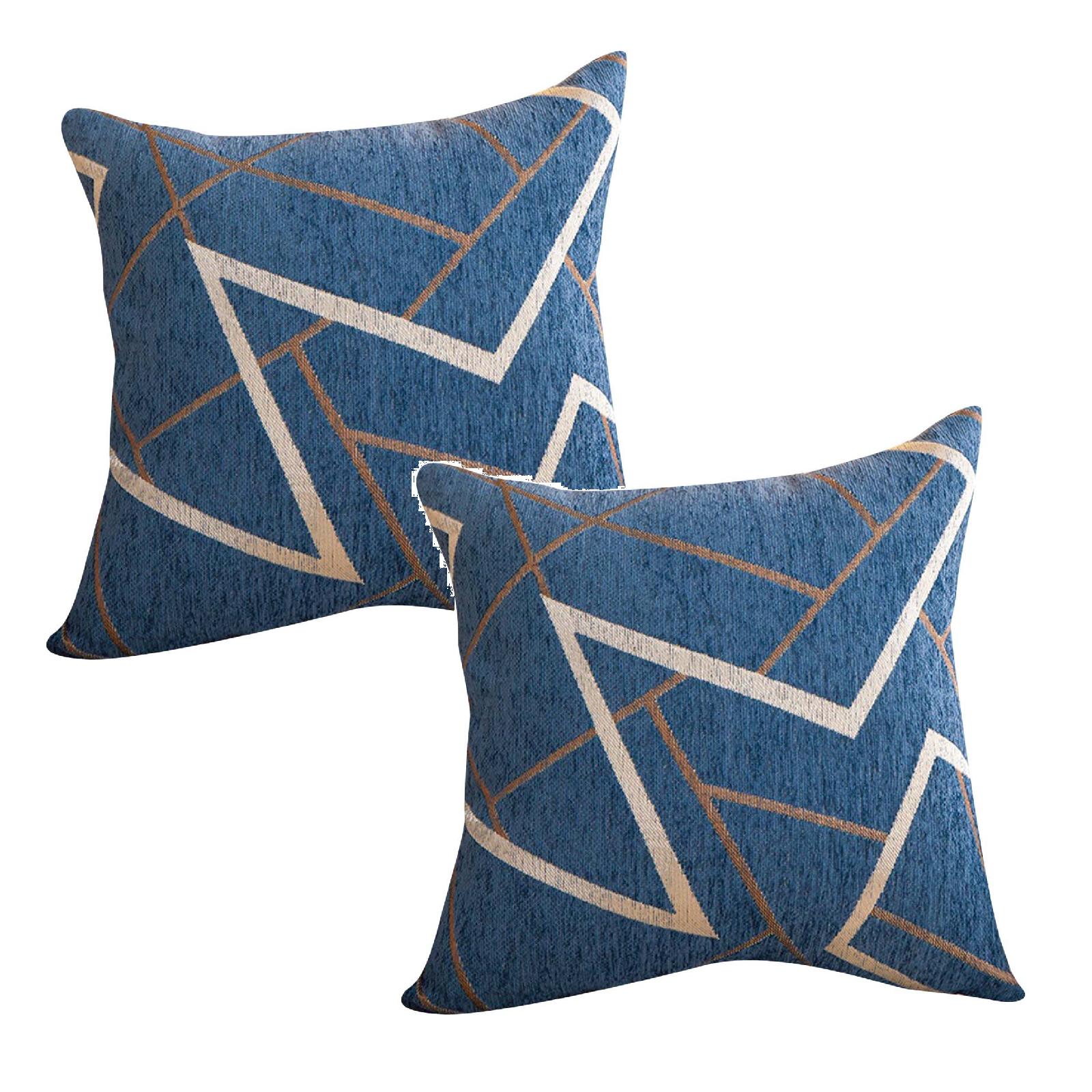 Avdjesfny Lumbar Pillow Cover 2Pcs Decorative Square Throw Pillow