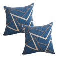 Avdjesfny Lumbar Pillow Cover 2Pcs Decorative Square Throw Pillow