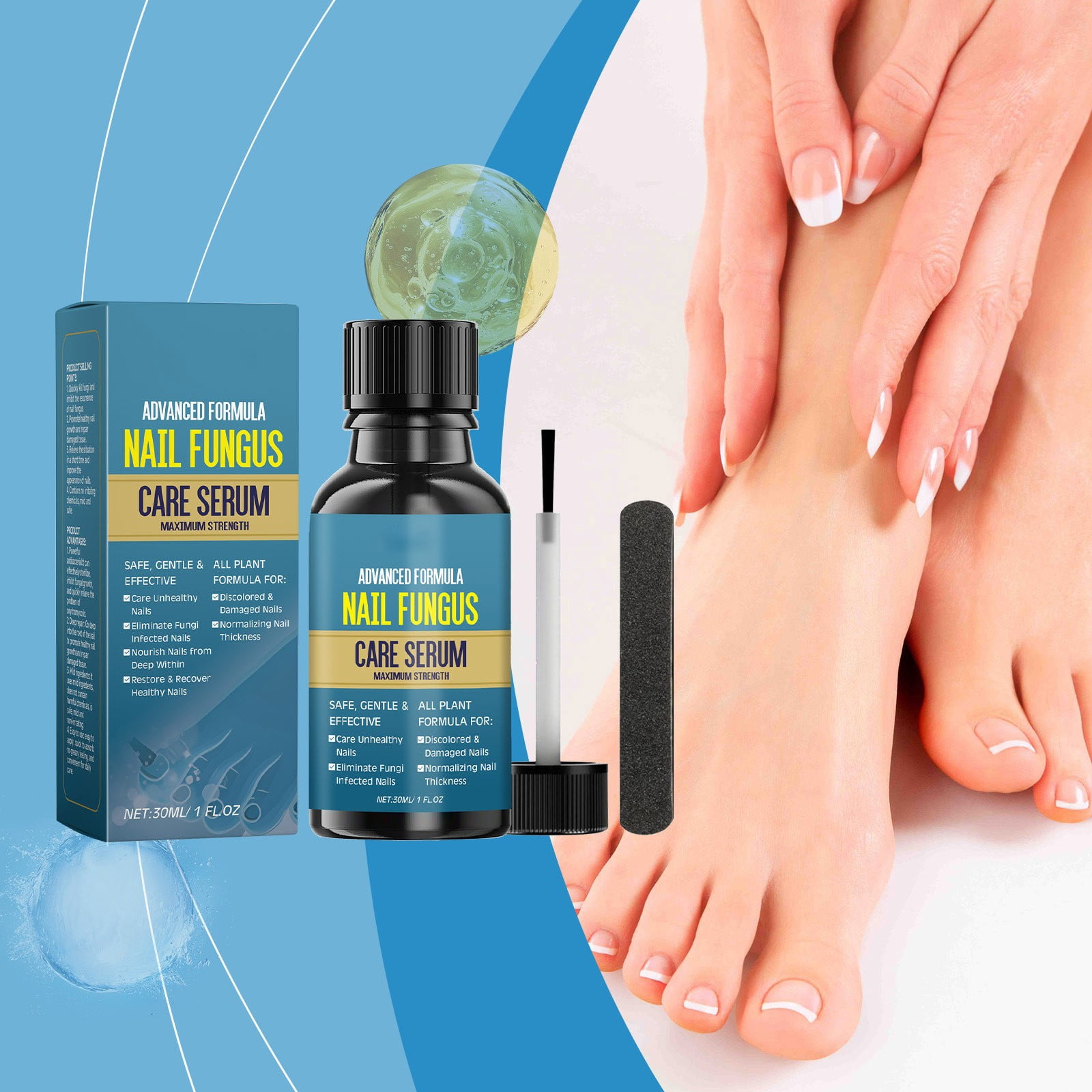 Avdjesfny nail strengthening polish Toenail Fungus Extra Strength