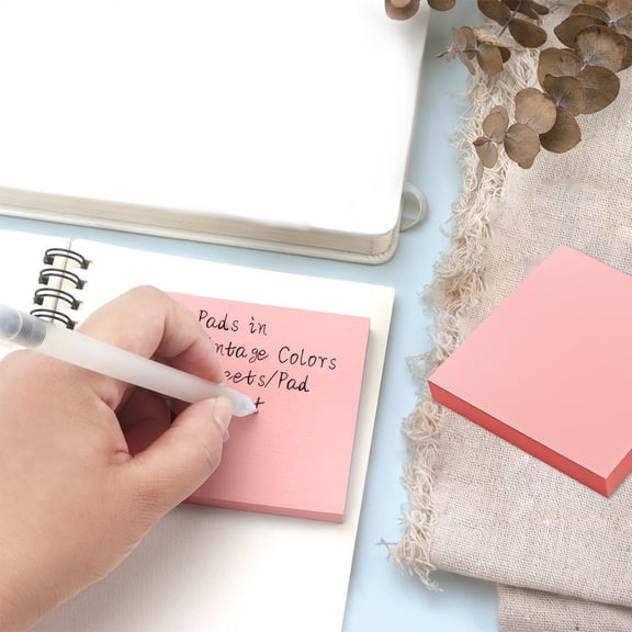 Avdolw 100 Pcs Sticky Notes - Colored Memo Tabs for To-Do Lists, Removable & Writable Markers for Organization, Versatile Paper Bookmarks