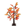 thumbnail image 1 of Avdolw 24-Inch LED Lighted Maple Tree for Thanksgiving Decoration, Battery Operated Artificial Tabletop Tree with Adjustable Branches for Home and Garden Decor, 1 of 4