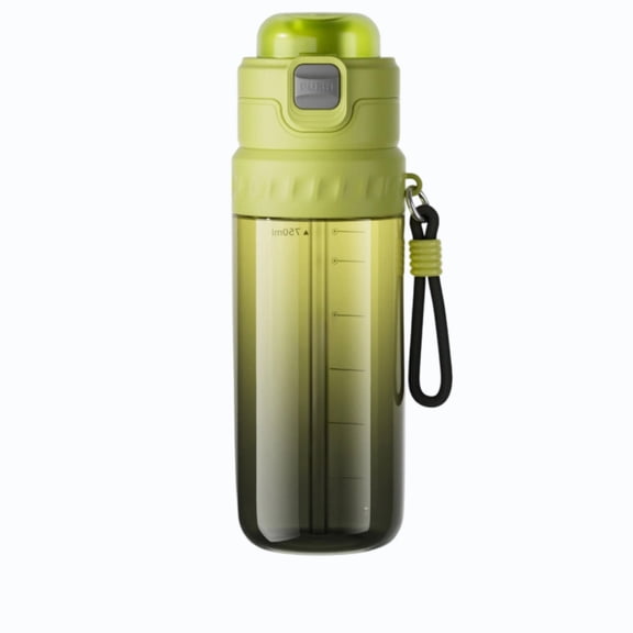 Avdolw 25.4Oz Portable Spray Water Bottle with Mist Function - Durable Shatterproof Plastic, Spill-Resistant Design for Outdoor, Hiking, Gym, and Daily Use,Multicolor A