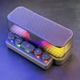 Avdolw Colorful Bluetooth Speaker with Luminous Subwoofer and HiFi