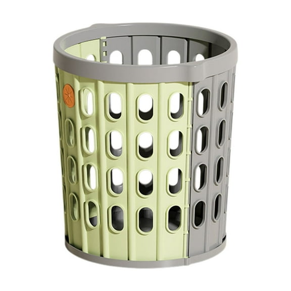 Avdolw Combination Trash Can - Modular Plastic Storage Bin for Office, Bathroom & Small Spaces - Collapsible 3 - Section Design for Efficient Waste Disposal - Durable & Easy to Clean,Gray