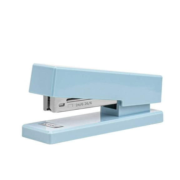 Avdolw Compact Alloy Stapler Remover Effortless One - Pinch Operation Easy Staple Removal Durable User - Friendly Design for Office Use Secure Locking Convenient Storage,Light Blue