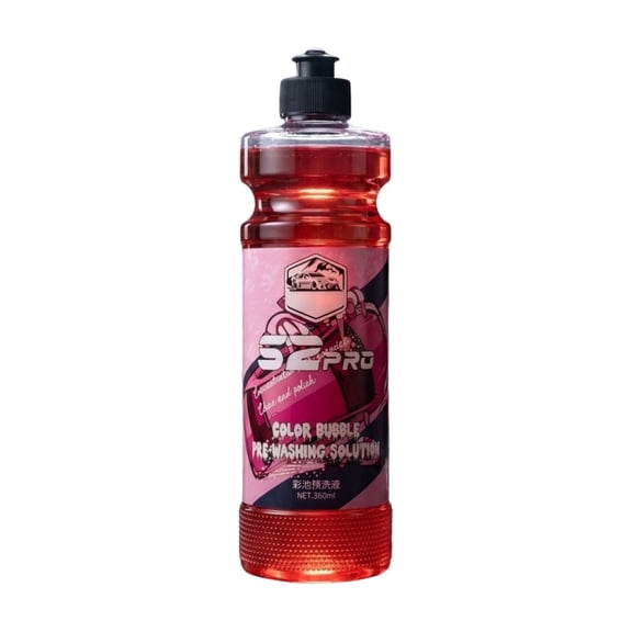 Avdolw Concentrated Car Wash Liquid 600g PH balanced cleaner for all vehicles Powerful cleaning effect Also works well for motorcycles and outdoor equipment,Red