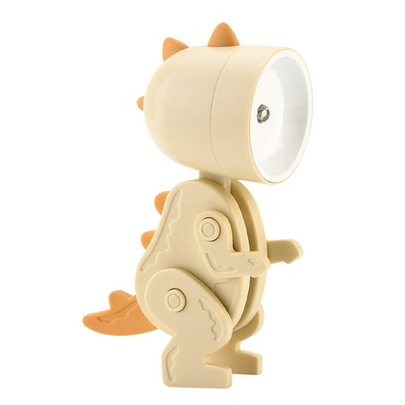 Avdolw Cute Pet Night Student Dormitory Reading Mini Table Lamp - Flexible, Warm Yellow Sleep Lamp with Diffuser for Bedroom and Desktop Decoration