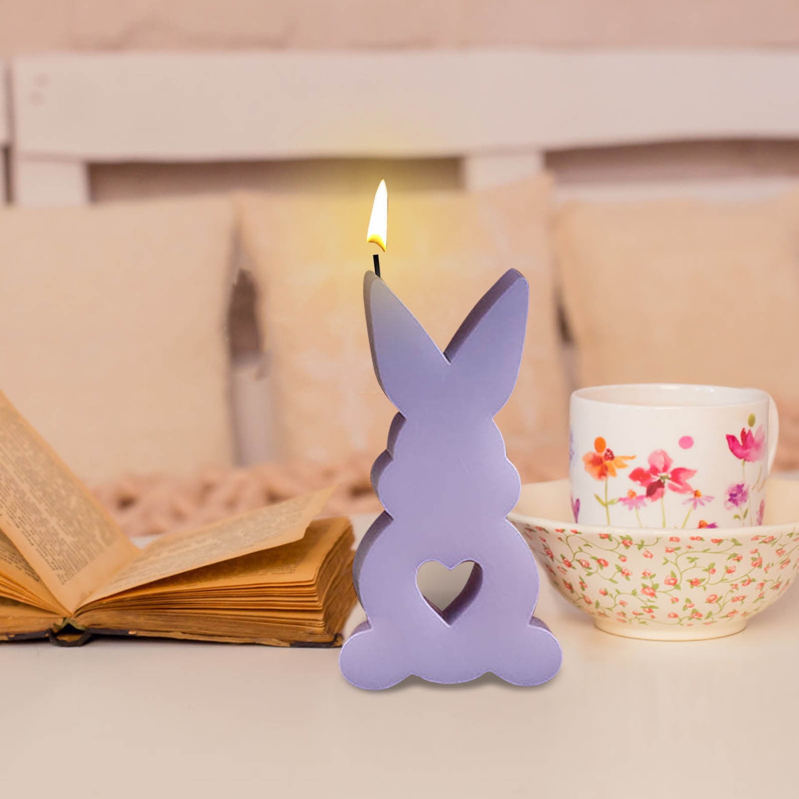 Avdolw Easter Bunny Silicone Mould High Temperature Resistant